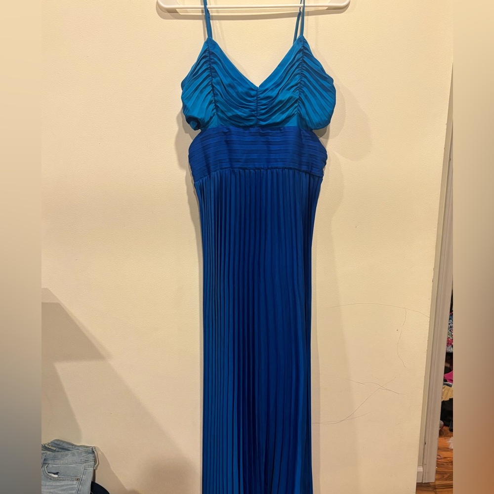 Express Vibrant Blue Maxi Dress